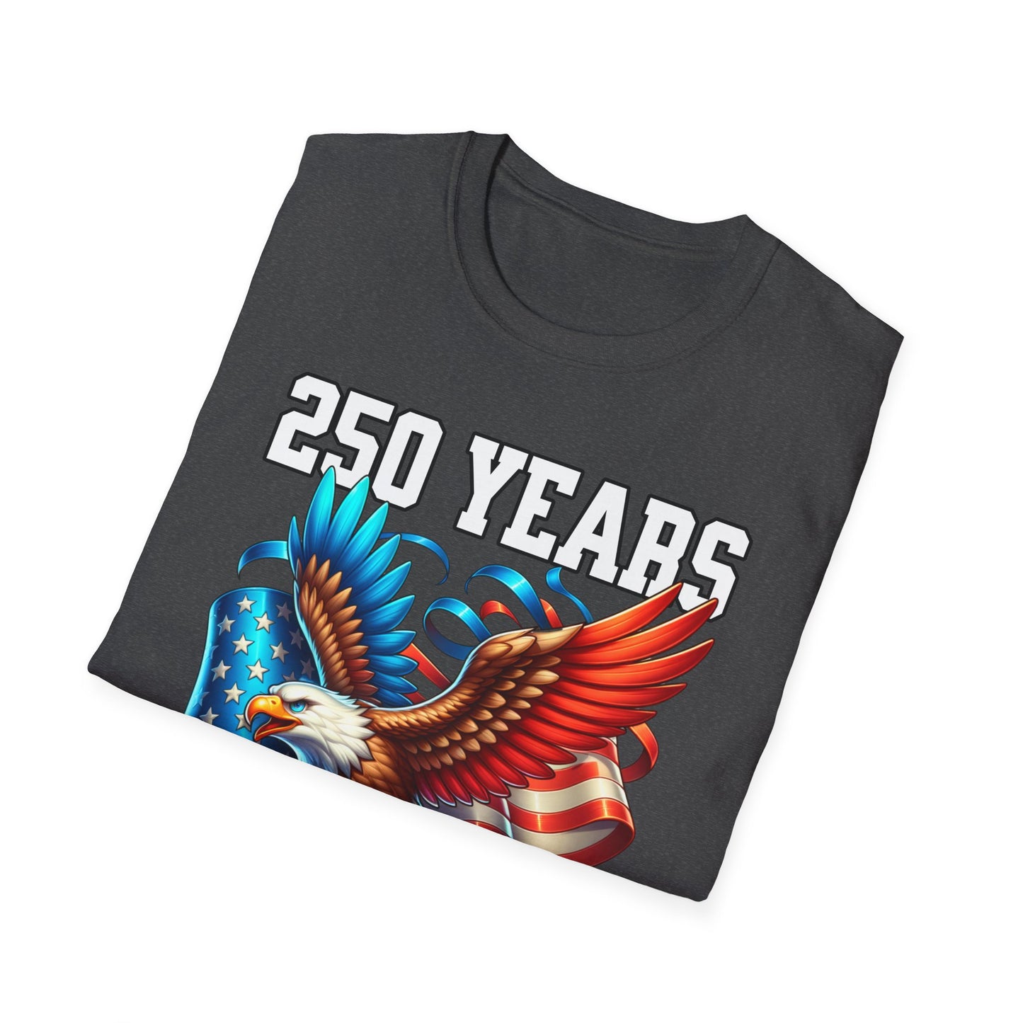 250 Years of Greatness Tee — Celebration Eagle | 1776–2026 American Shirt
