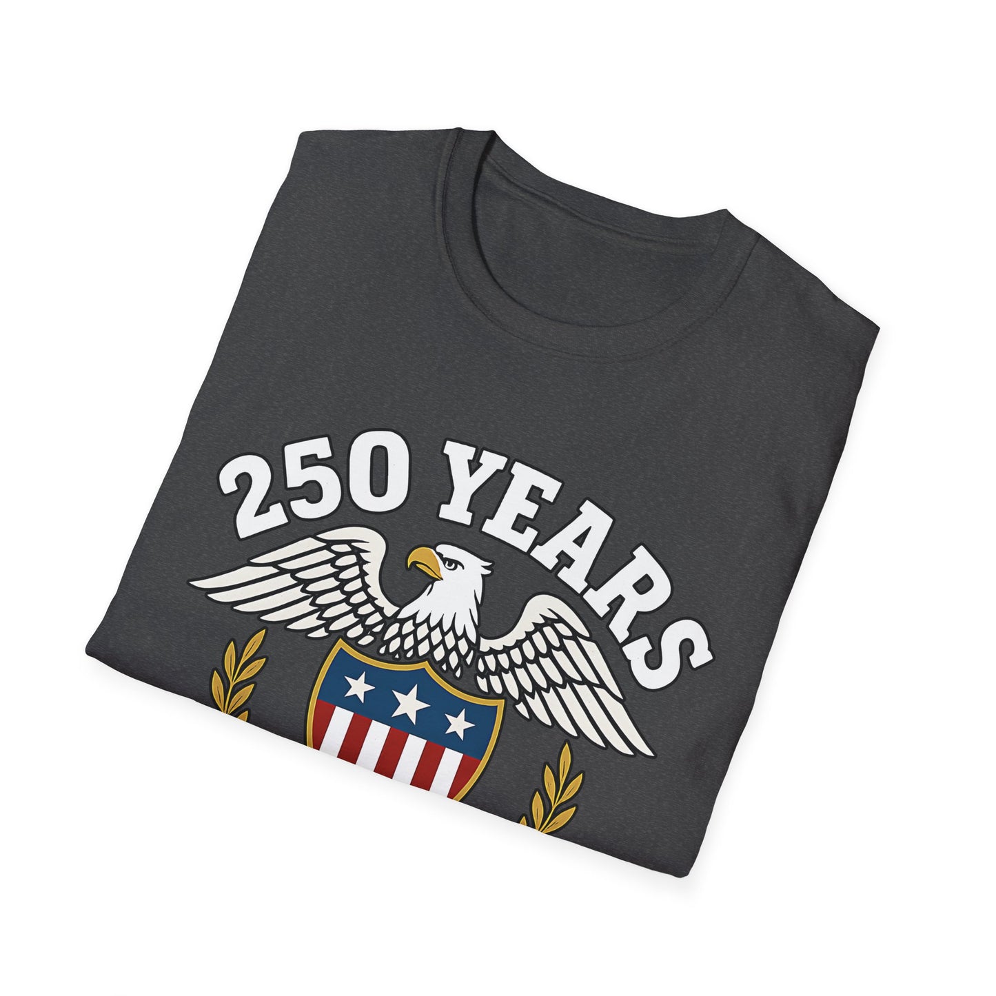 250 Years Crest — American Eagle & Shield Tee | 1776–2026 Heritage Shirt